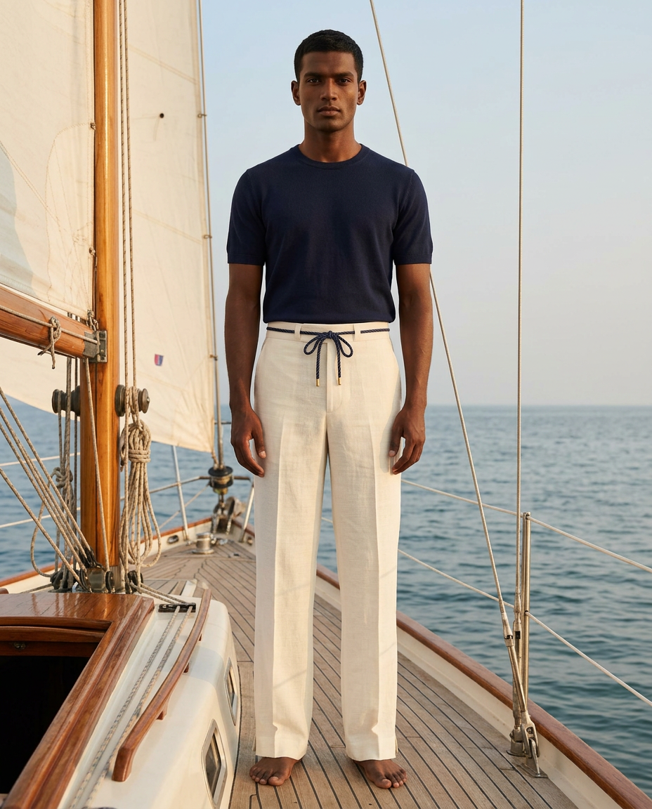 Season II Deck Trouser concept advertisement