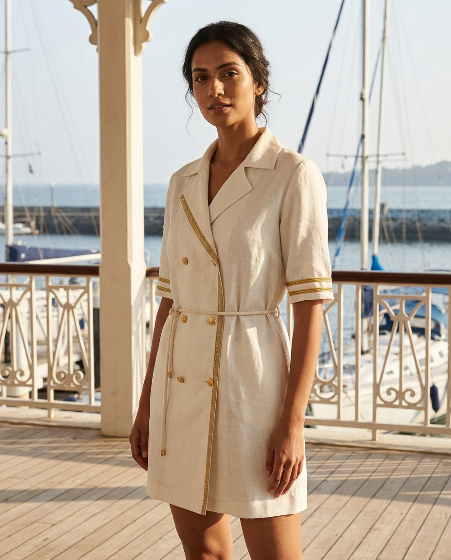 Season II Off Duty Reefer coat concept advertisement